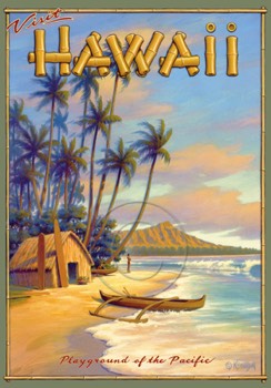 Travel Poster Art - Kerne Erickson